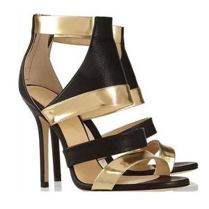 Elsyhans High Heel Sandals Microfiber lining. 12cm